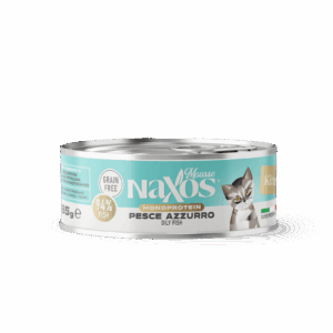 NAXOS CAT MONO Puszka dla kociąt o smaku tłustych ryb 85g