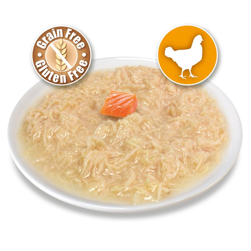 ARQUIVET puszka dla kota kurczak w sosie z łososiem 80g - obrazek 3