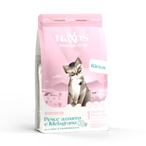 NAXOS CAT KITTEN karma dla kociąt ryba z granatem 1,5 kg