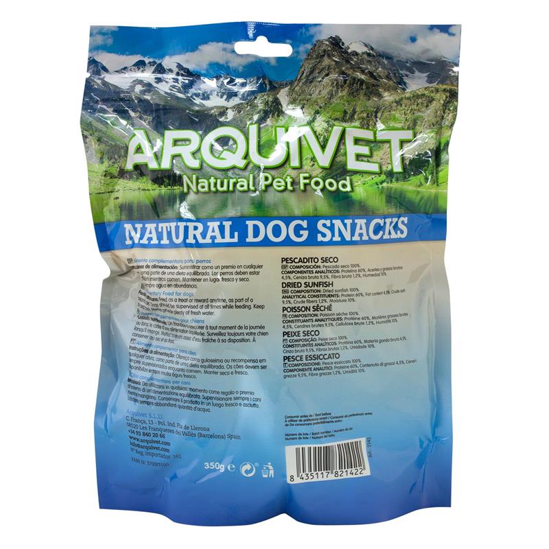 ARQUIVET Przysmak suszone rybki 350g - obrazek 3