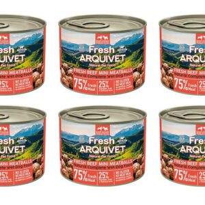 Arquivet Fresh MINI klopsiki z wołowiny w sosie 6x200g