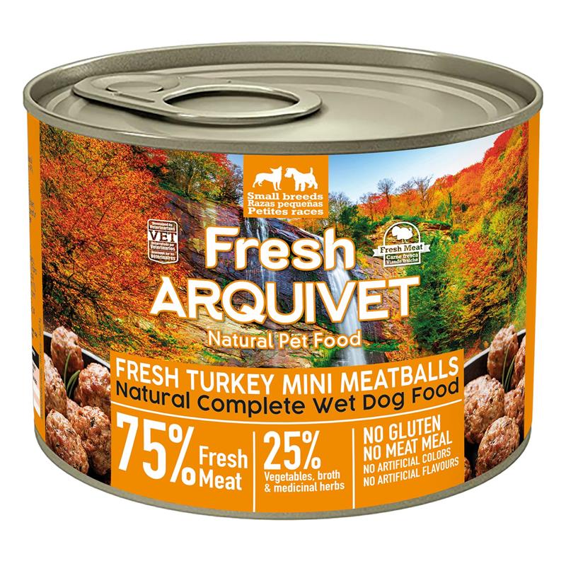 Arquivet Fresh klopsiki MINI MIX SMAKÓW 6x200g - obrazek 8