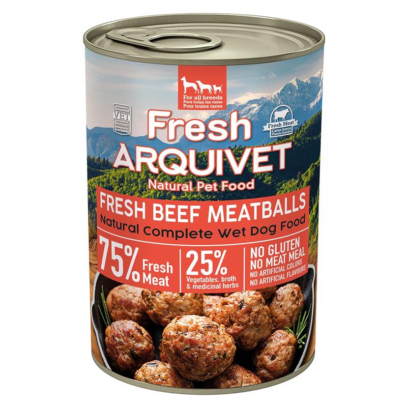 Arquivet Fresh klopsiki MIX SMAKÓW 6x400g - obrazek 4