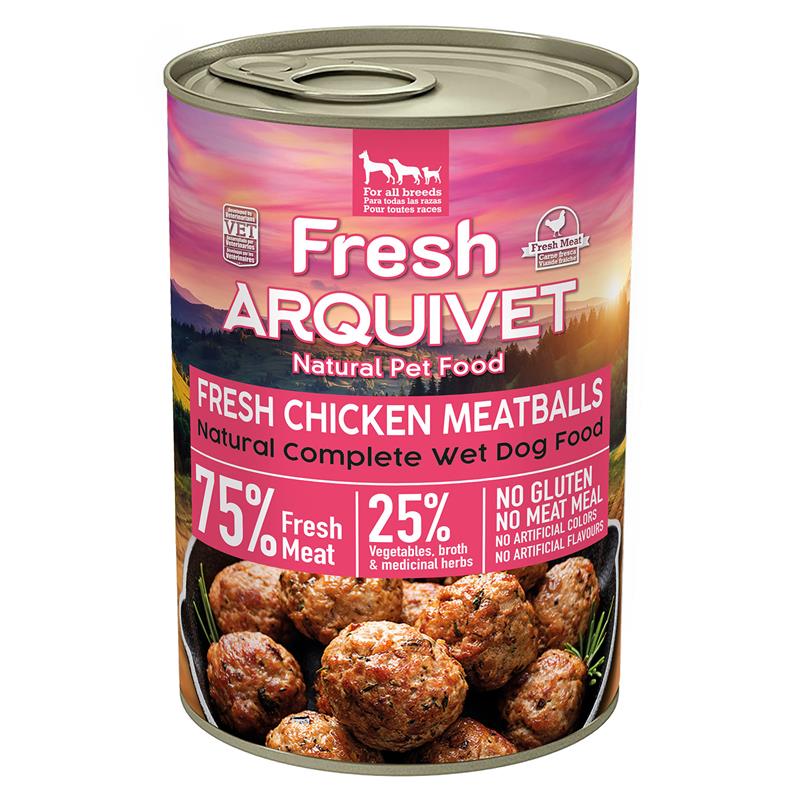 Arquivet Fresh klopsiki MIX SMAKÓW 6x400g - obrazek 5