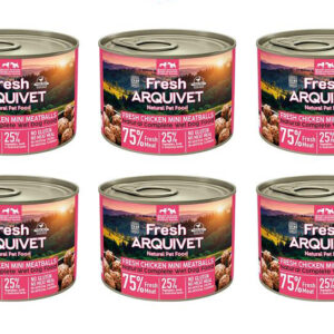Arquivet Fresh MINI klopsiki z kurczaka w sosie 6x200g