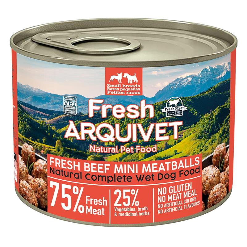 Arquivet Fresh klopsiki MINI MIX SMAKÓW 6x200g - obrazek 3