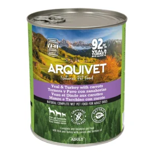 ARQUIVET mokra karma dla psa z cielęciną i indykiem 800g