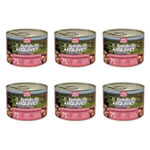 Arquivet Fresh MINI klopsiki z szynką iberyjską, słodkimi ziemniakami i brokułami 6x200g